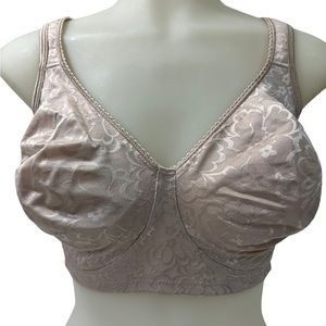PLAYTEX 18 hour Plus Sz 44B 4745 Nude Ultimate Lift Support Wirefree Lif…
